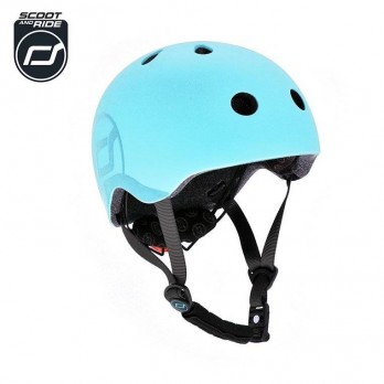 SCOOTANDRIDE - S-M helmet for children 3+ Blueberry