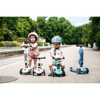 SCOOTANDRIDE - Highwaykick 2in1 Ride and scooter 1-5 years Forest