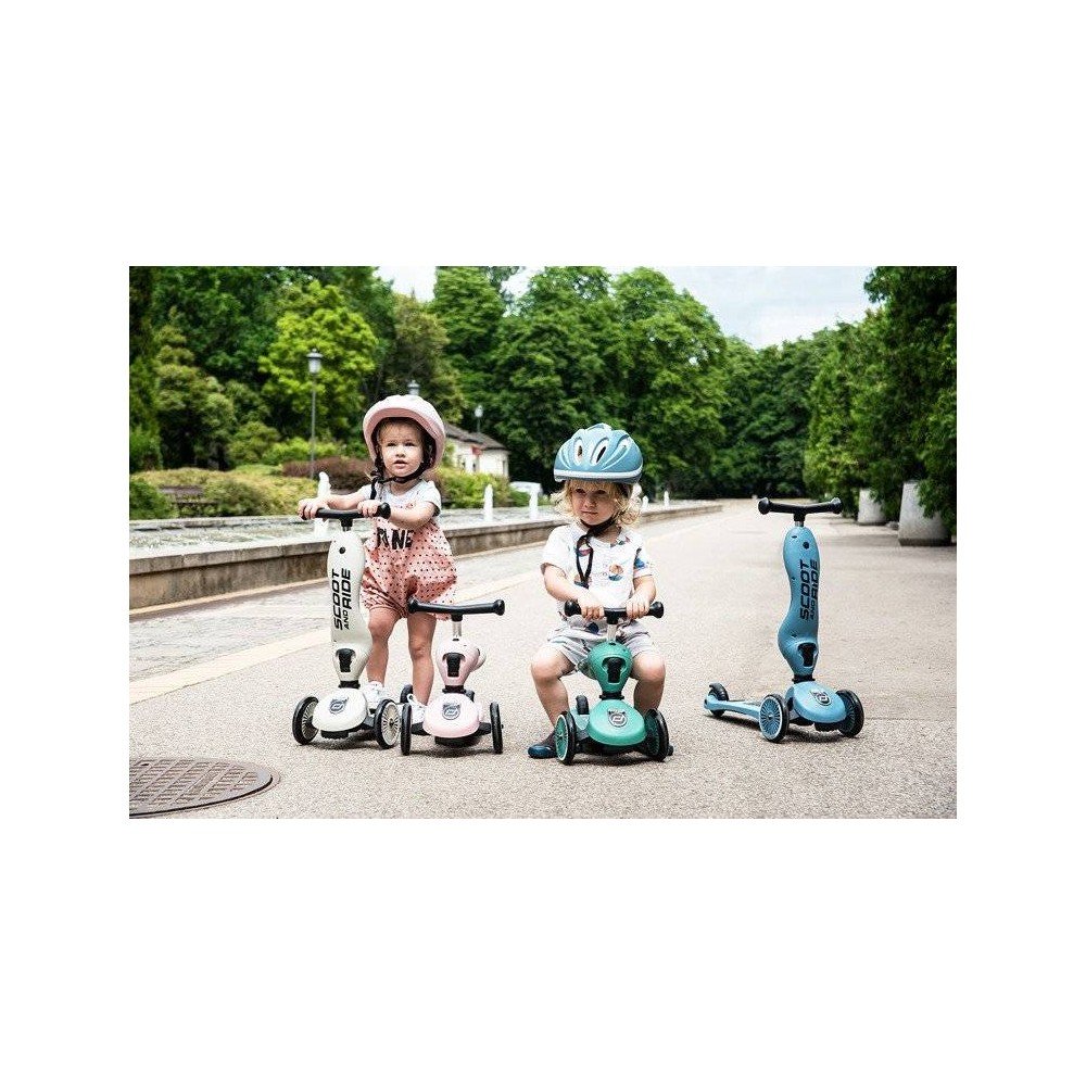 SCOOTANDRIDE - Highwaykick 2in1 Ride and scooter 1-5 years Steel