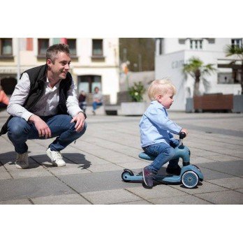 SCOOTANDRIDE - Highwaykick 2in1 Ride and scooter 1-5 years Steel