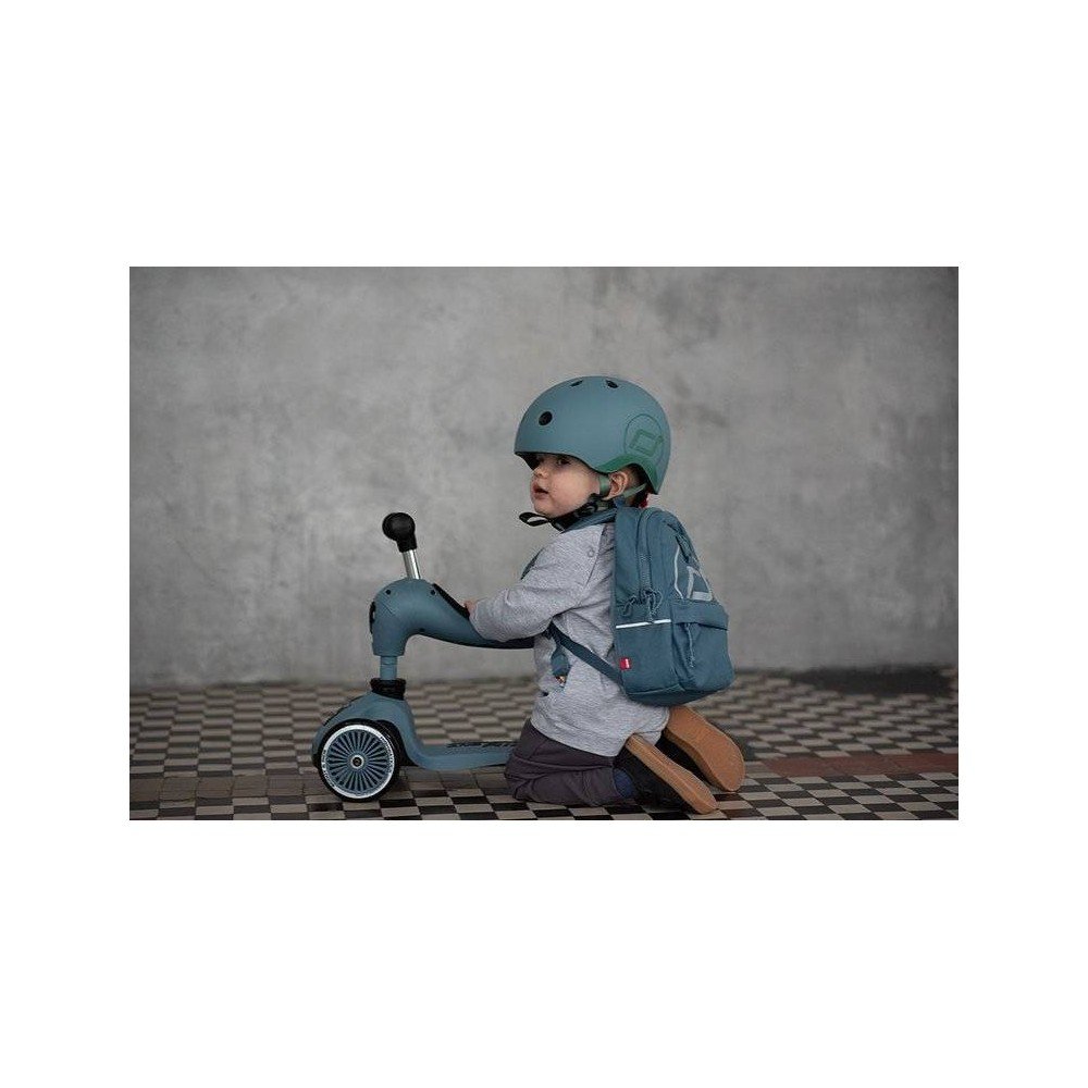 SCOOTANDRIDE - XXS-S helmet for children 1-5 years Ash