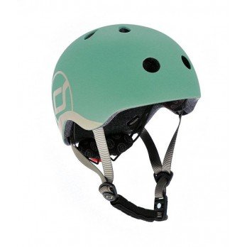 SCOOTANDRIDE - Kask XXS-S dla dzieci 1-5 lat Forest