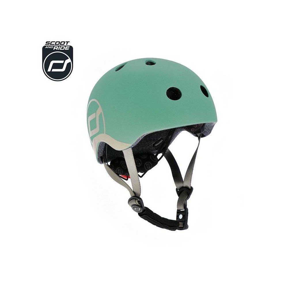 SCOOTANDRIDE - XXS-S helmet for children 1-5 years Forest