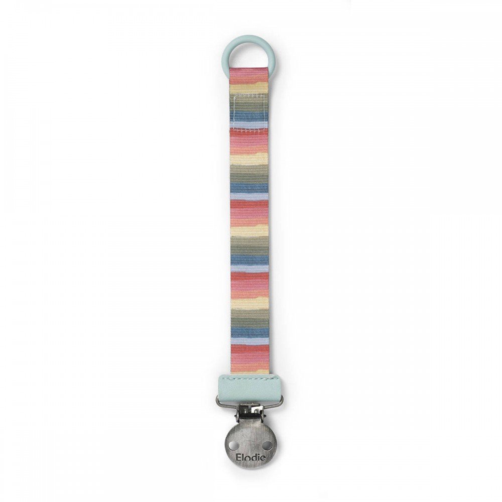 Elodie Details - Pacifier Clip - Rainbow Trails