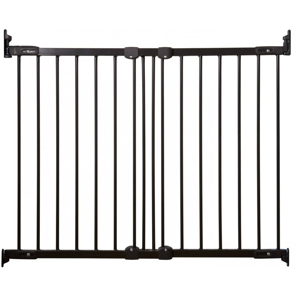 Baby Dan Safety Gate FlexiFit, metal, black