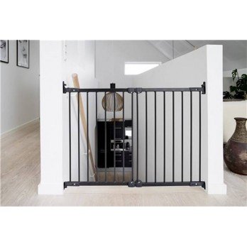 Baby Dan Safety Gate FlexiFit, metal, black