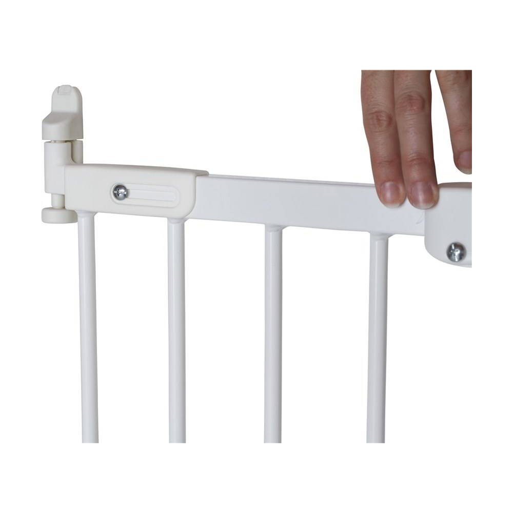 Baby Dan Safety Gate FlexiFit, metal, white