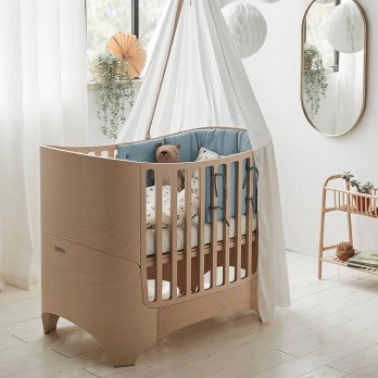 LEANDER - CLASSIC™ baby cot 0-3 yrs, Whitewash