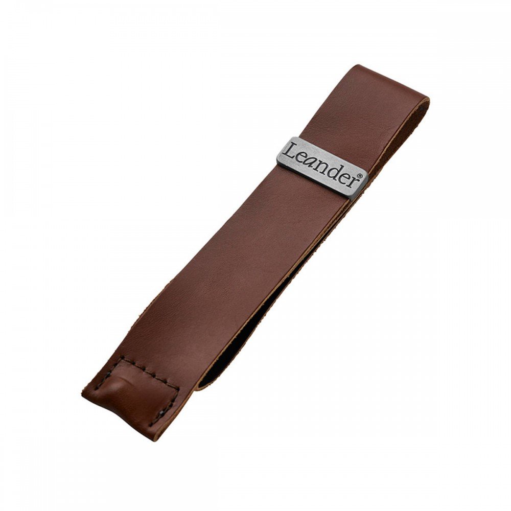 LEANDER - leather strap for CLASSIC™safety bar, brown