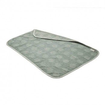 LEANDER - topper for changing mat, sage green