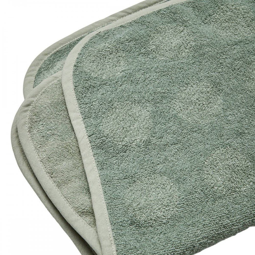 LEANDER - topper for changing mat, sage green