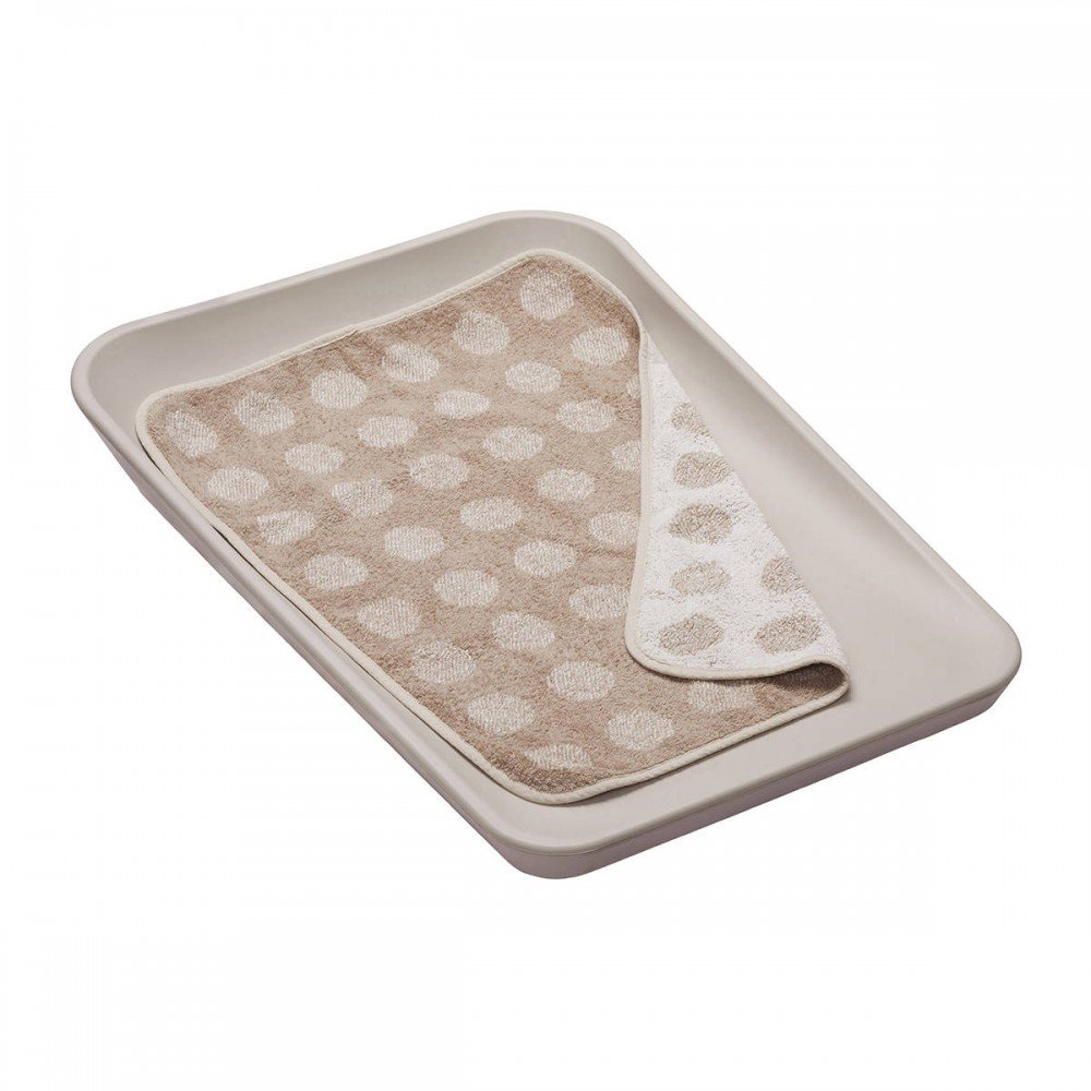 LEANDER - topper for changing mat, cappuccino