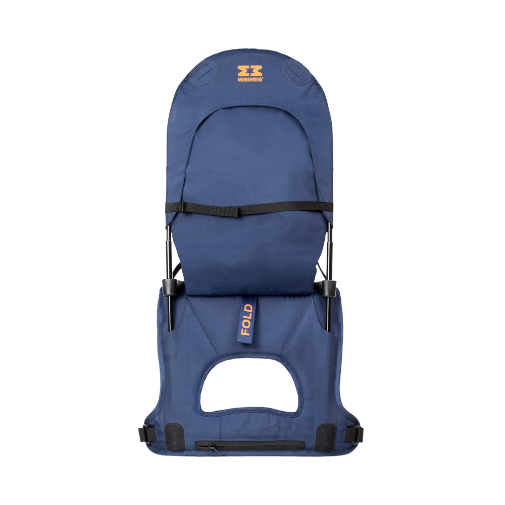 MiniMeis - The Shoulder Carrier - Black - Navy