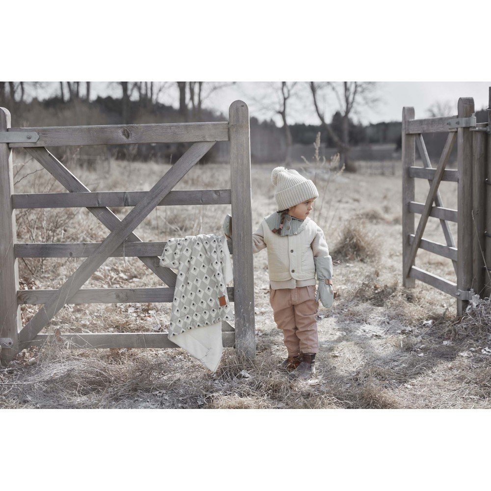 Elodie Details - Wool Beanies Creamy White 1-2 years