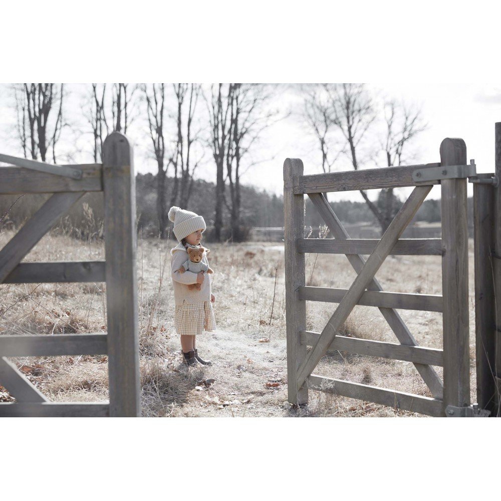 Elodie Details - Wool Beanies Creamy White 1-2 years