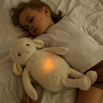 Whisbear - Lumi Humming Sheep with light, lullabies and CRYsensor function
