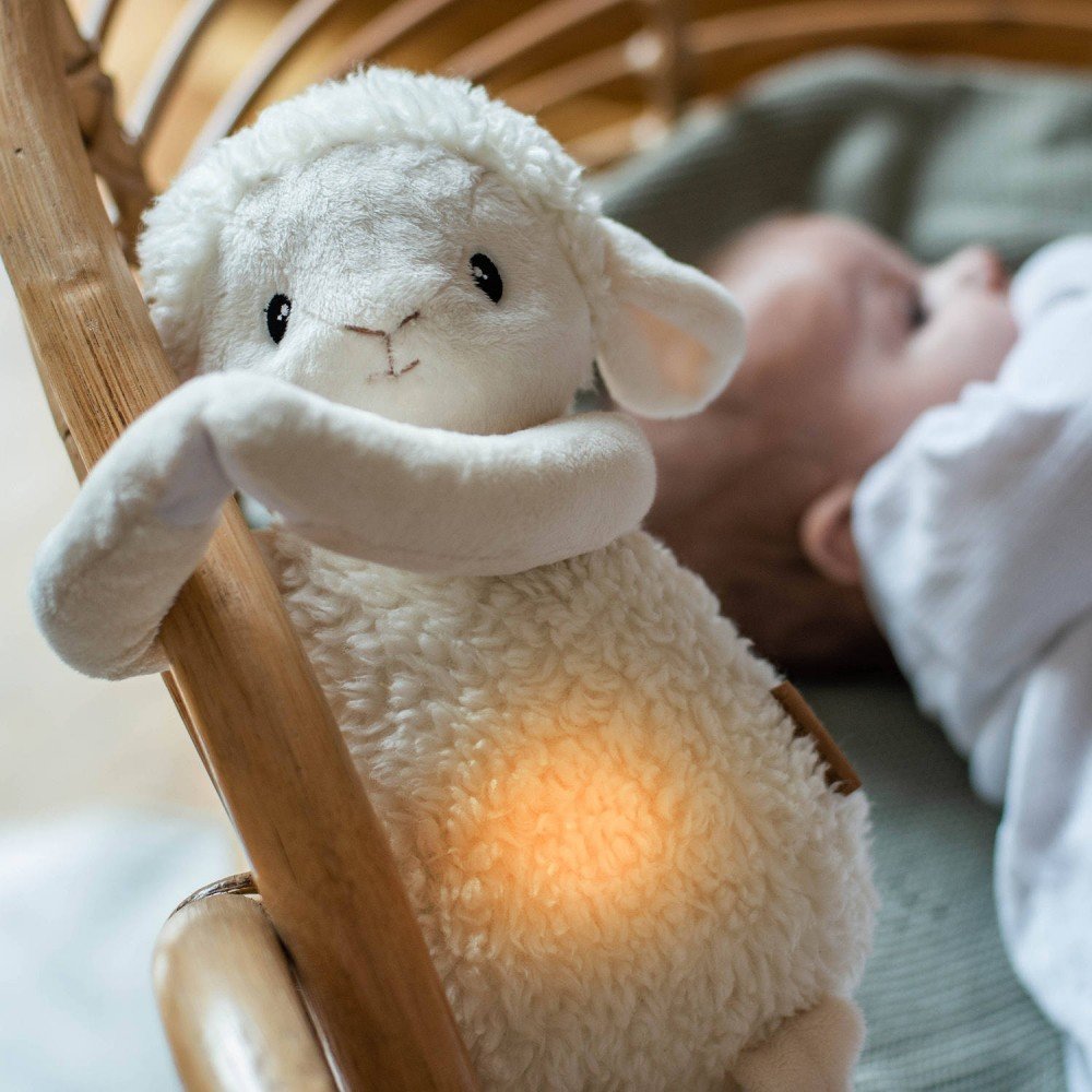 Whisbear - Lumi Humming Sheep with light, lullabies and CRYsensor function