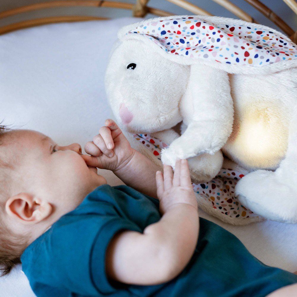 Whisbear - Lumi Humming Bunny with night light and lullabies