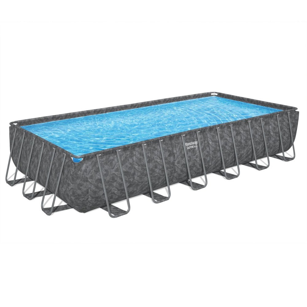 Karkasinis baseinas BESTWAY 24FT 732x366x132cm APX 365-Žaislai, Lauko žaislai, Baseinai, Karkasiniai baseinai-e-vaikas