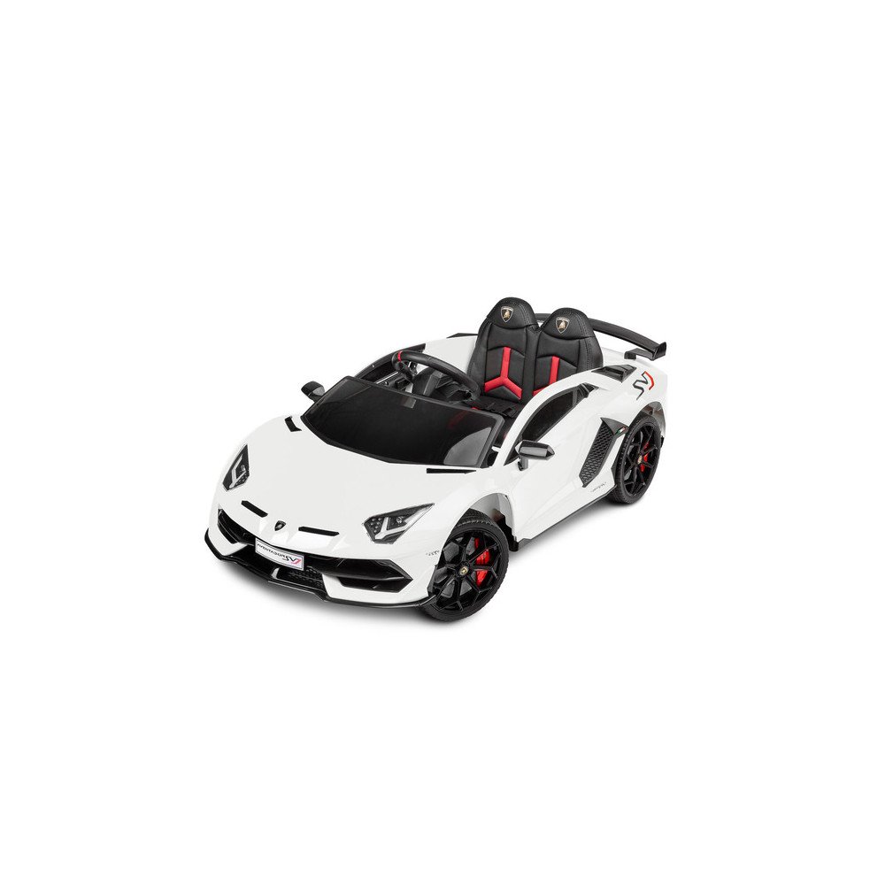 Elektromobilis Toyz Lamborghini Aventador, White-Elektromobiliai vaikams, Mašinos-e-vaikas