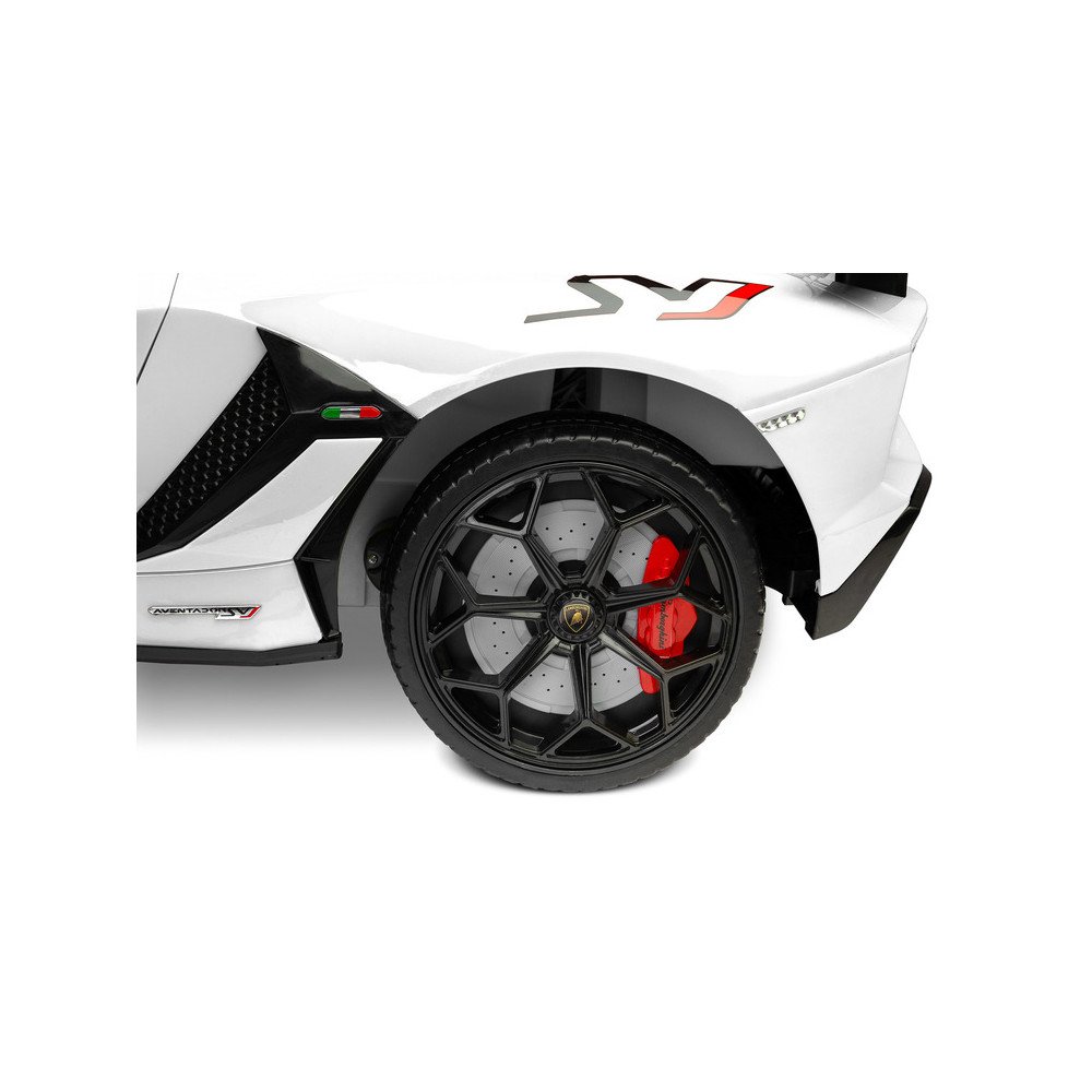 Elektromobilis Toyz Lamborghini Aventador, White-Elektromobiliai vaikams, Mašinos-e-vaikas