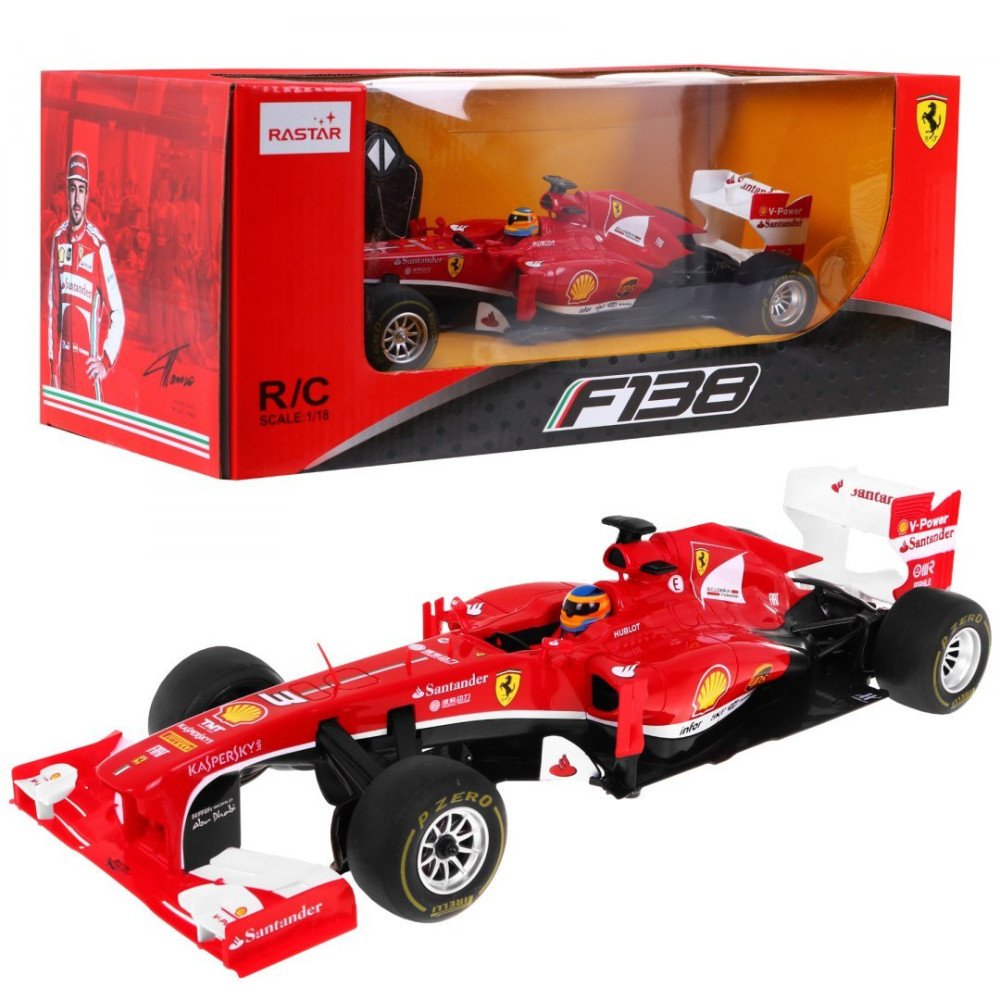 Nuotolinio valdymo automobilis Ferrari F138 RASTAR 1:18 modelis-Žaislai, Auto ir transporto žaislai, Valdomos radijo bangomis-e-