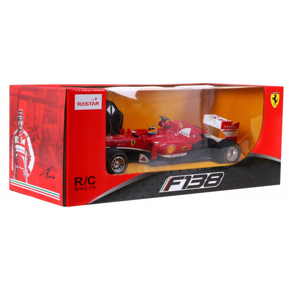 Nuotolinio valdymo automobilis Ferrari F138 RASTAR 1:18 modelis-Žaislai, Auto ir transporto žaislai, Valdomos radijo bangomis-e-