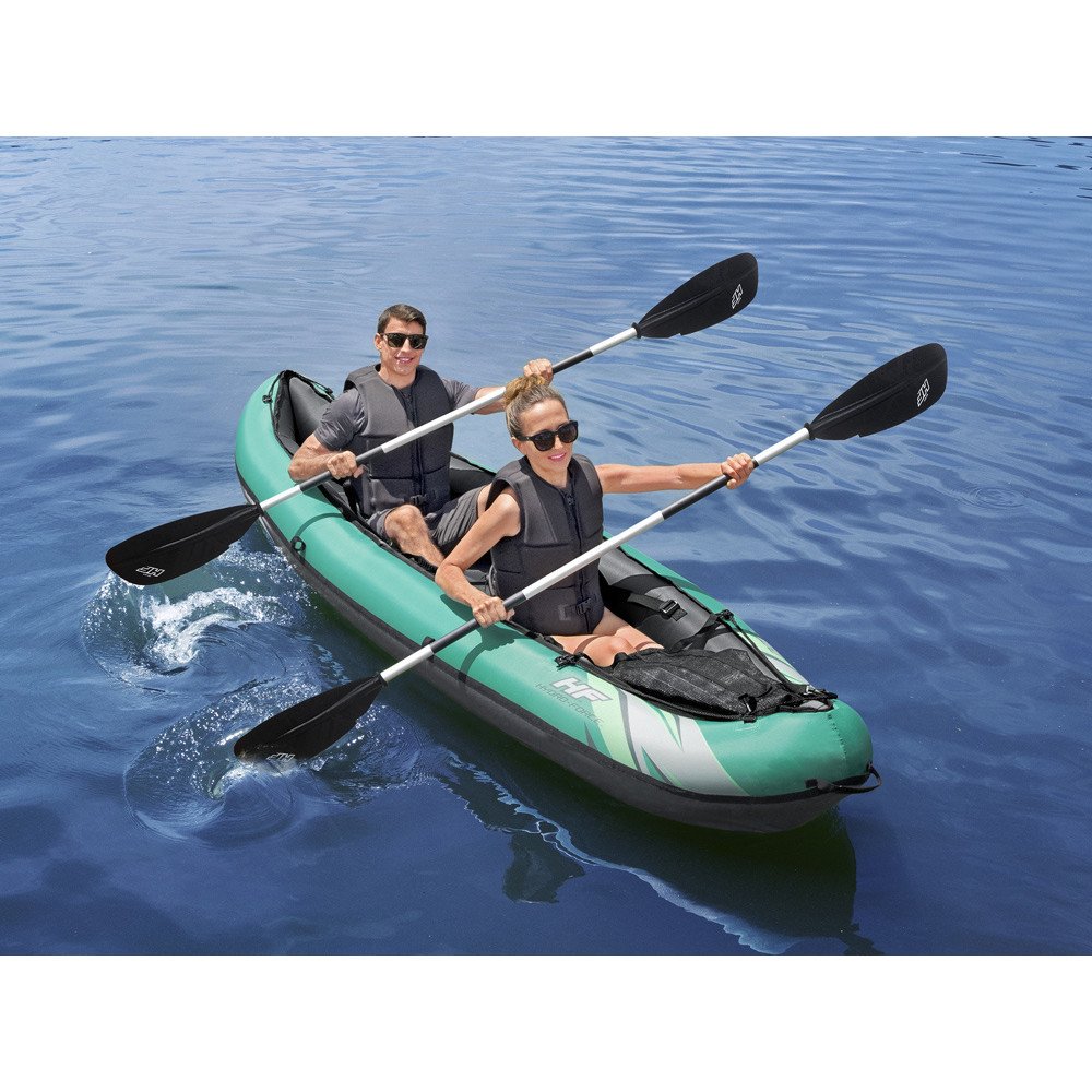 Bestway 2-person Kayak Ventura Elite X2 inflatable boat Hydro Force paddles 65052