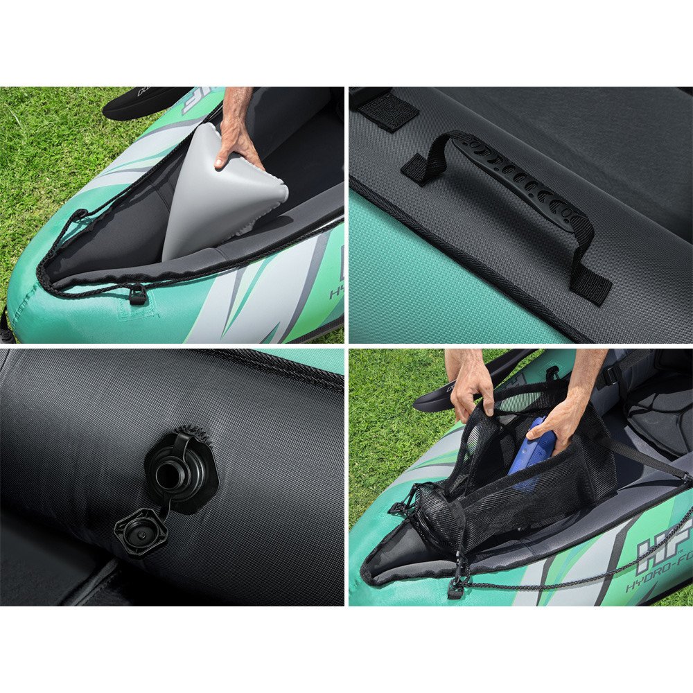 Bestway 2-person Kayak Ventura Elite X2 inflatable boat Hydro Force paddles 65052