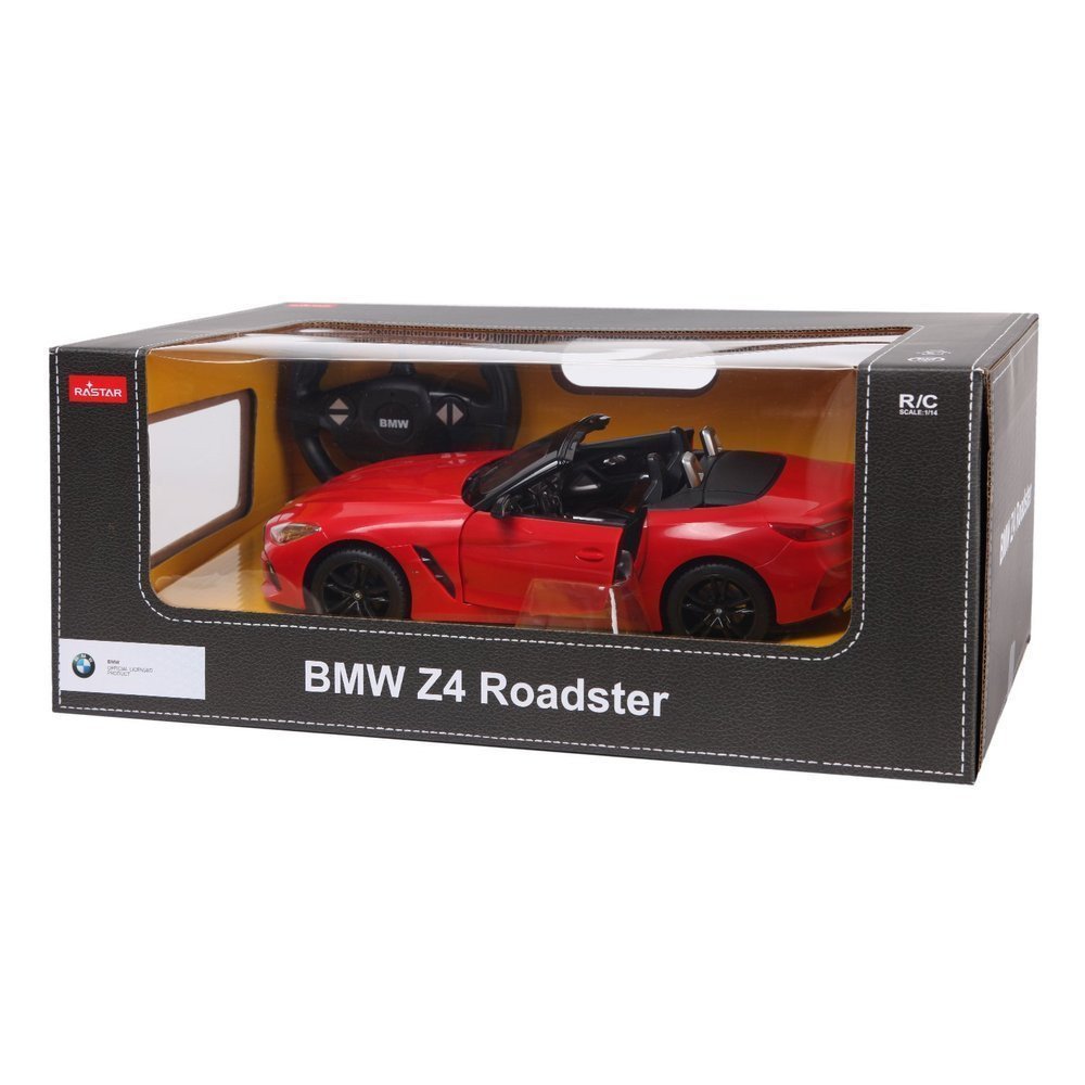 Automobilis R/C BMW Z4 Roadster Rastar 1:14 Raudonas-Žaislai, Auto ir transporto žaislai, Valdomos radijo bangomis-e-vaikas