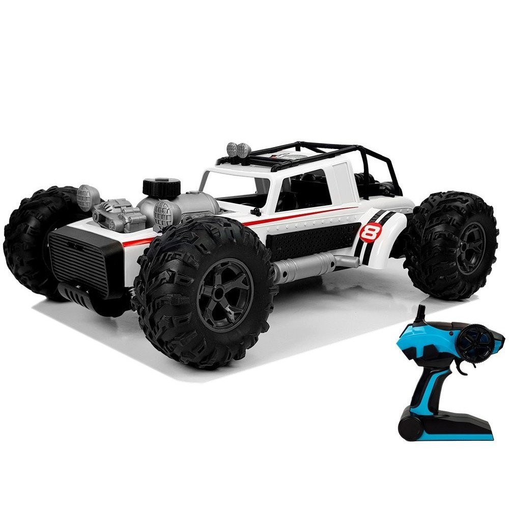 Remote Controlled Buggy 1:12 2.4G White 20 km/h Steam