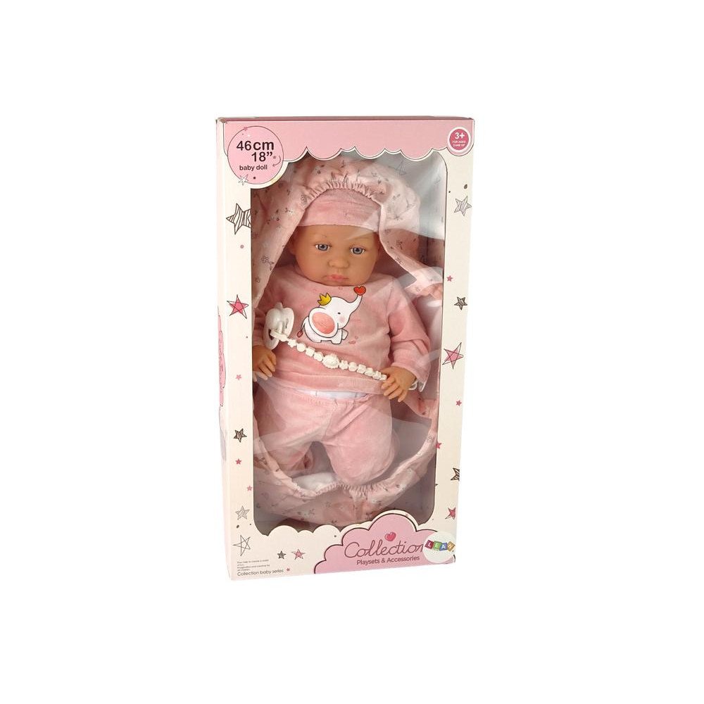 Baby Doll 46 cm Pink teat Baby Elephant