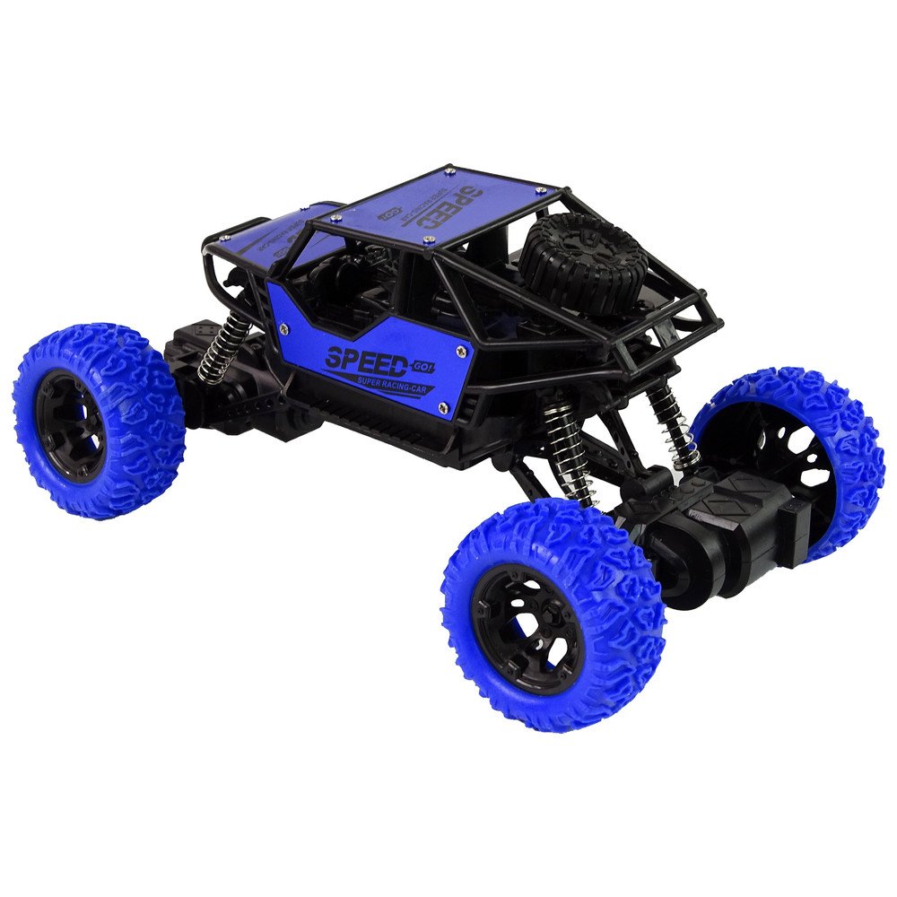 Remote Controlled Terrain Car R/C 1:18 Blue