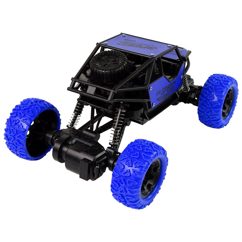 Remote Controlled Terrain Car R/C 1:18 Blue