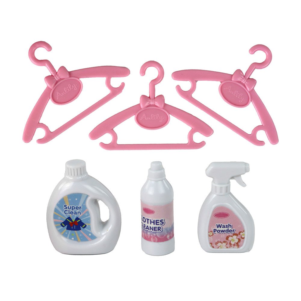 Anlily Doll Laundry Accessory Set XXL Washing Machine