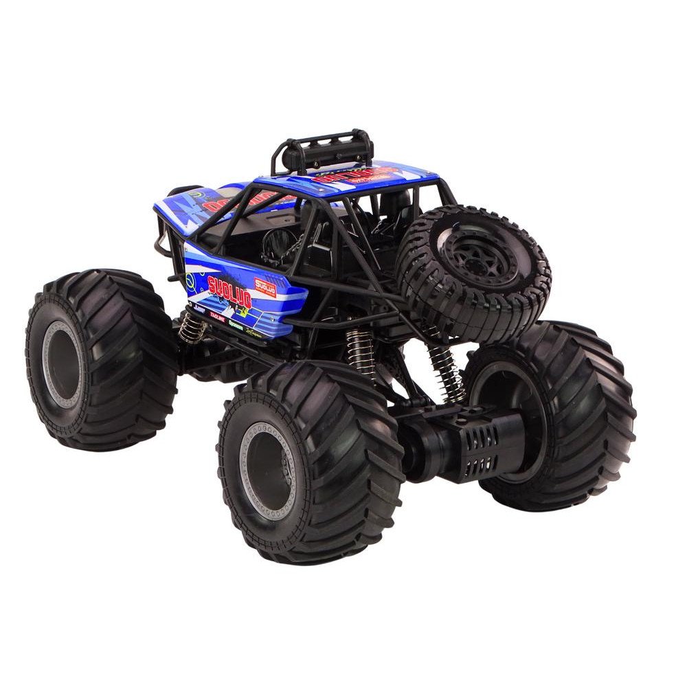 Off-road Remote Controlled RC Car 1:8 Blue Shock Absorbers