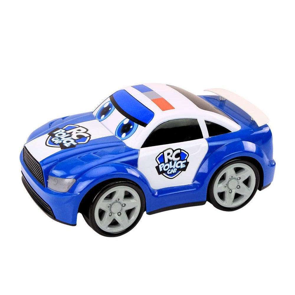 Cartoon Police Car Remote Controlled Lights Sounds