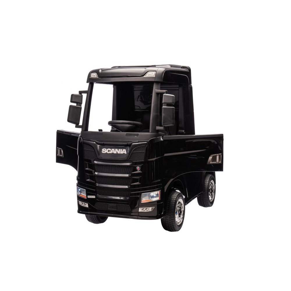 Battery-powered car Scania 500R HL698 Black 4x4