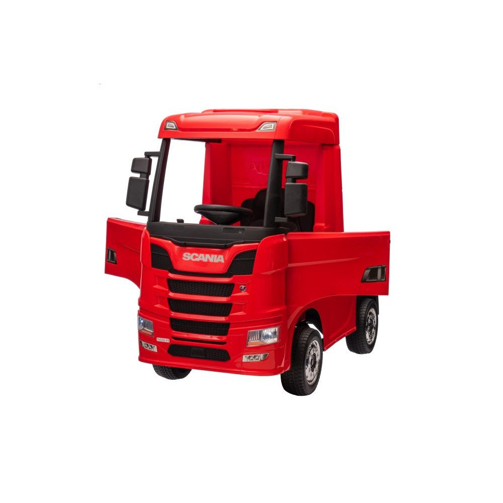 Battery-powered car Scania 500R HL698 Red 4x4