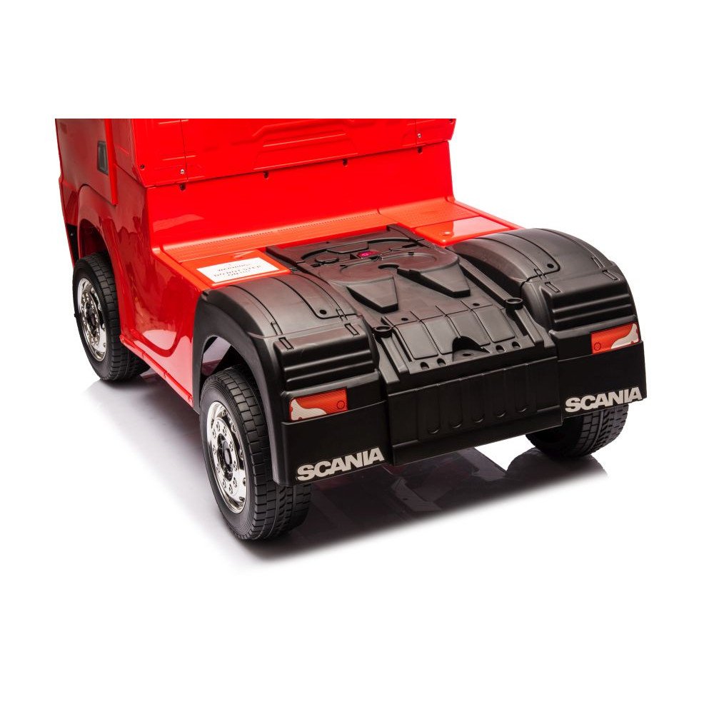 Battery-powered car Scania 500R HL698 Red 4x4