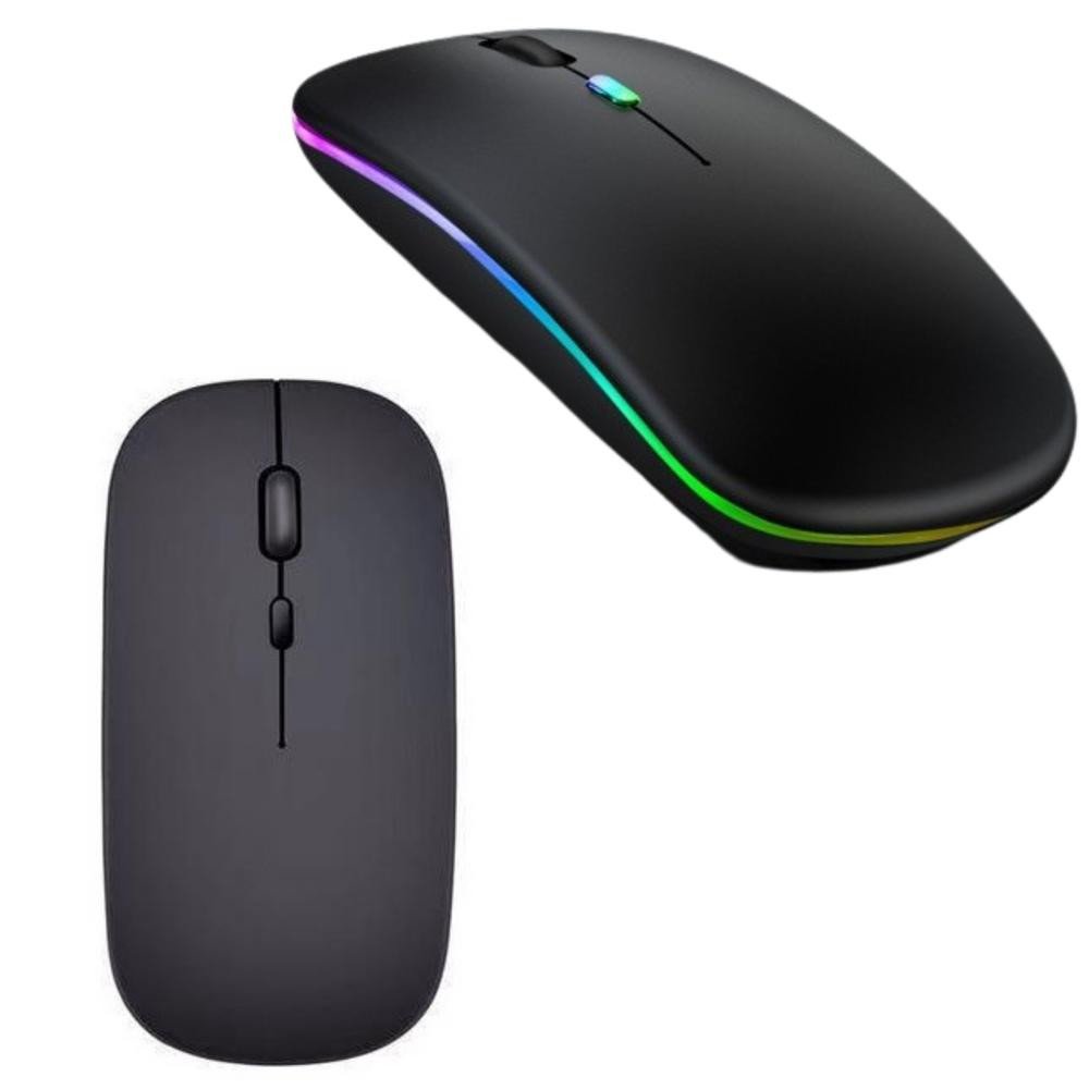 Wireless Mouse Universal Silent Range 10m Black