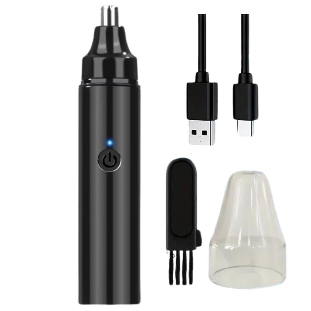 Nose Hair Trimmer Waterproof Black