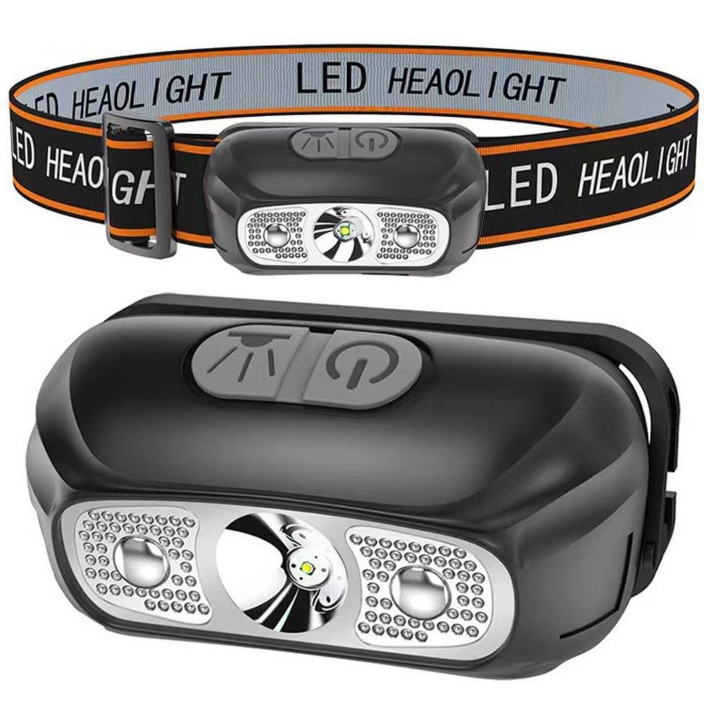 LED Headlamp Headlamp Dual Modes USB Charging Up to 5h Operation