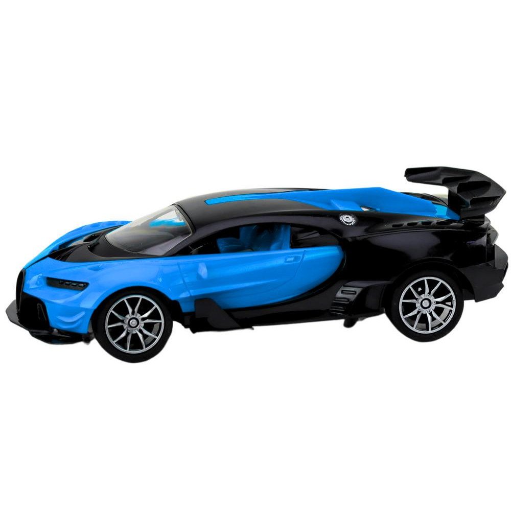 Sports Car Remote Controlled Auto RC Blue 1:16