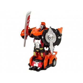 Rinkinys 2in1 Automatinis robotas Transformeriai Raudona oranžinė HXSY03-NAUJOS IMP-e-vaikas