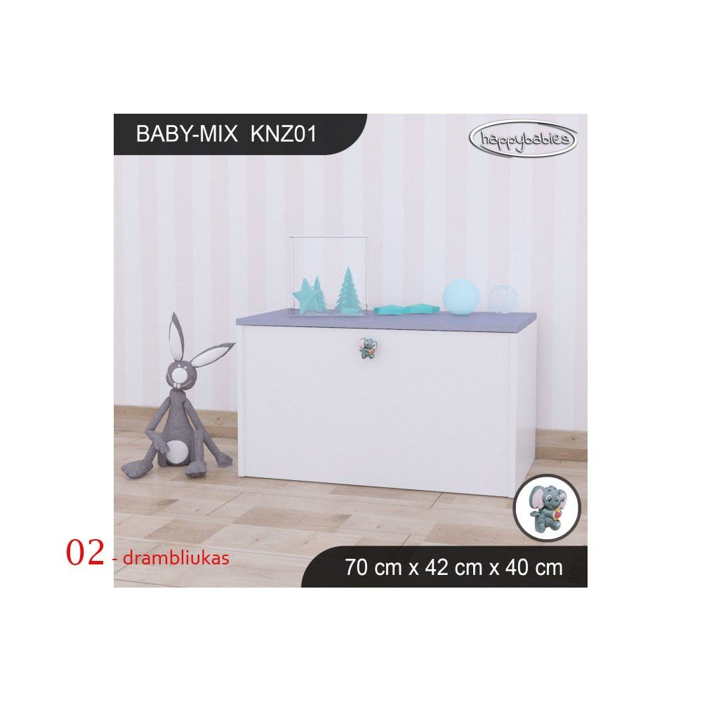 KUFER NA ZABAWKI BABY MIX