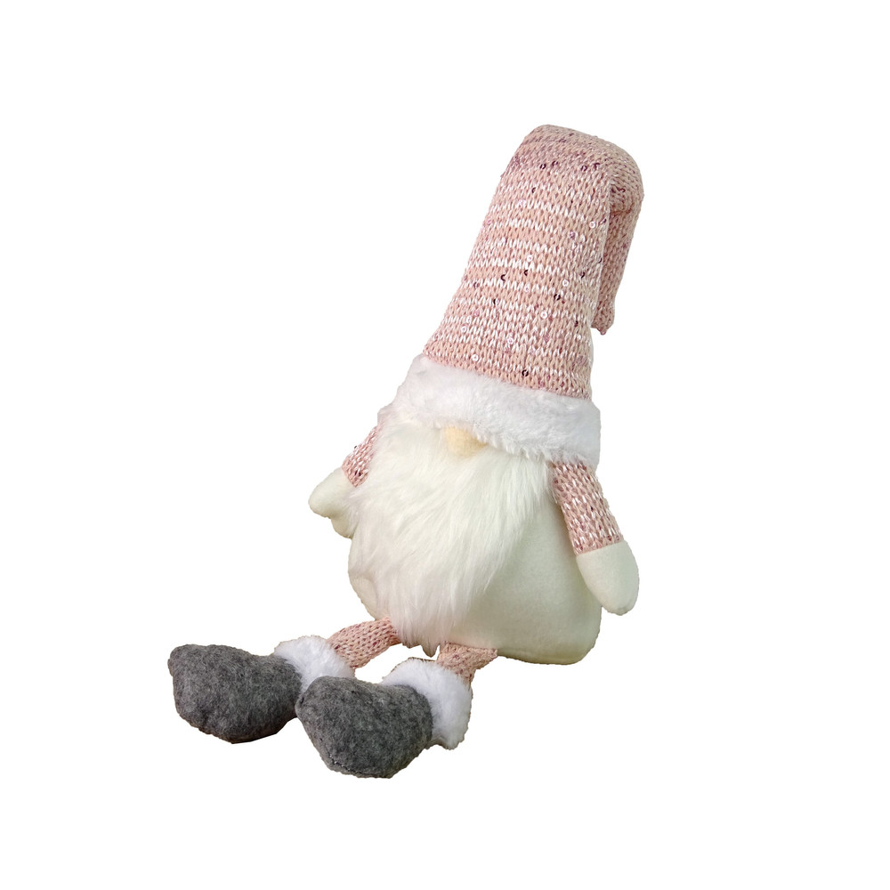 Christmas Gnome Glowing Gnome 40 cm Pink