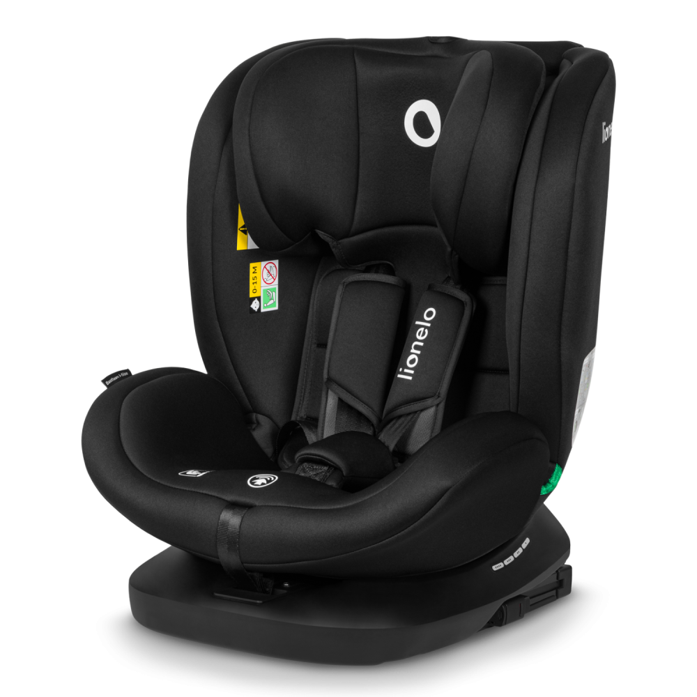 Automobilinė kėdutė Lionelo Bastiaan I-size, 0-36 kg, Black Carbon-Automobilinės kėdutės, 0-36 kg, Lionelo automobilinės kėdutės