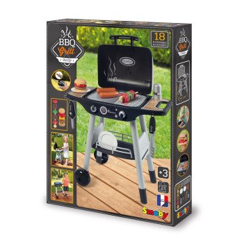 Smoby Grill Ogrodowy dla dzieci Barbecue 18 akcesoriów					