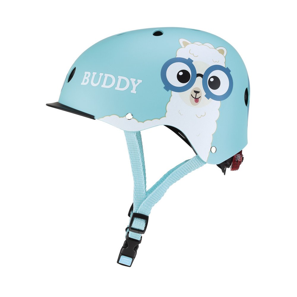 GLOBBER šalmas Elite Lights Buddy, šviesiai mėlynas 507-305